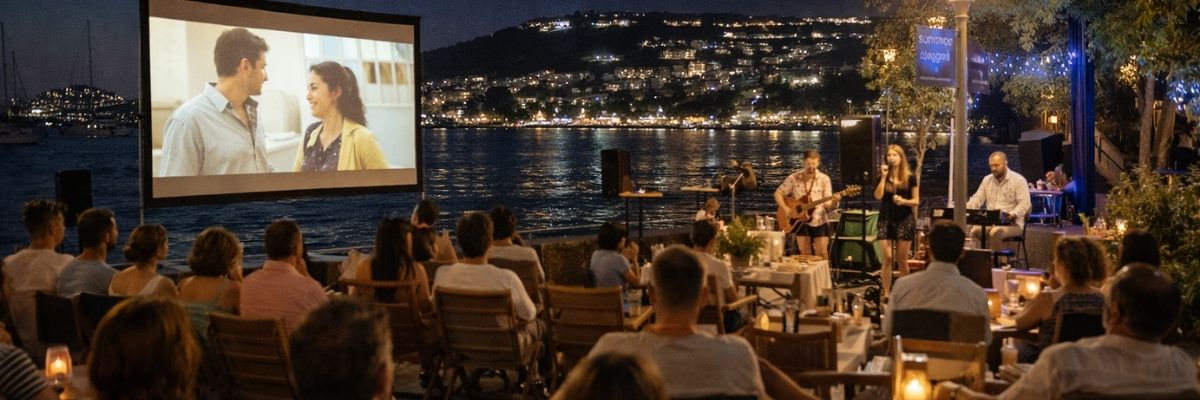 Göltürkbükü’nde Yaz Akşamlarına Özel Açık Hava Etkinlikleri